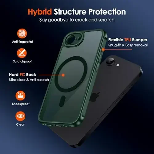 ivoler Magnetic Case for iPhone 16e 6.1