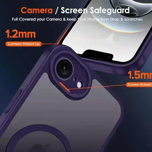 ivoler Magnetic Case for iPhone 16e 6.1