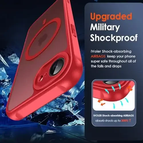 ivoler Magnetic Case for iPhone 16e 6.1