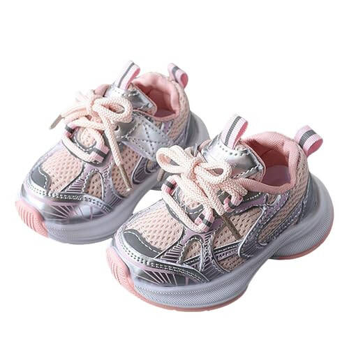 IWIHMIV Kids Athletic Shoes Running Shoes for Boys Kids Tennis Shoes Breathable Sports Shoes Lightweight Walking Sneakers - 3