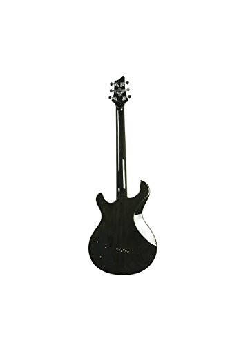 IYV 6 Torli IP-350 TBK PRS Qattij Tana Elektr Gitarasi, Shaffof Qora - 5