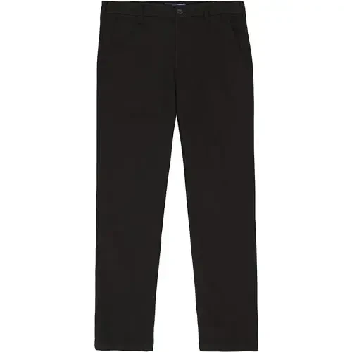 IZOD erkaklarining sho'r suvli cho'ziluvchan tekis old xino shimlar, och xaki Slim, 32W x 34L - 5