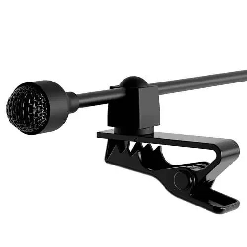 J K Pro Lavalier Lapel Microphone MIC-J 044 Compatible with Sennheiser Wireless Transmitter - Omnidirectional Condenser Mic - 3