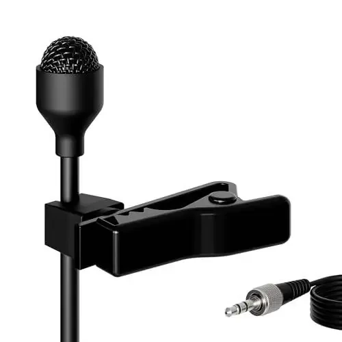 J K Pro Lavalier Yaka Mikrofoni MIC-J 044 Sennheiser Simsiz Transmitteri bilan mos keladi - Omni-Directional Kondensator Mikrofon - 1