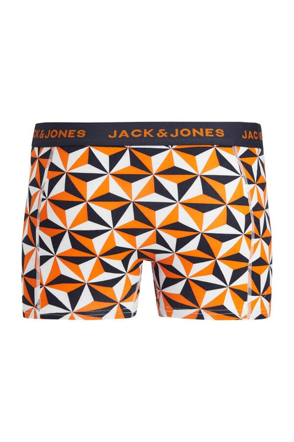 JACGEOMETRIC GEMS TRUNKS Orange Men's Boxer - 1