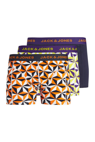 JACGEOMETRIC GEMS TRUNKS Orange Men's Boxer - 2