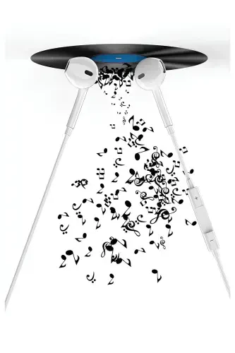 Jack Girişli Mavi Kablolu Kulaklık Ios Android Uyumlu 3.5 Mm Kulaklık-Mavi - 4