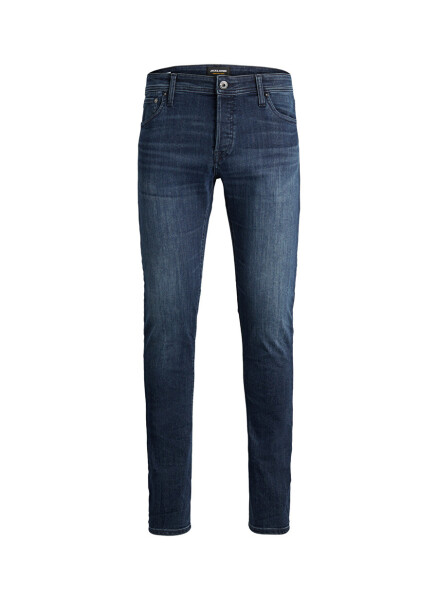 Jack & Jones 12173407 Erkaklar uchun past bel Slim Fit Denim shimlari - 5