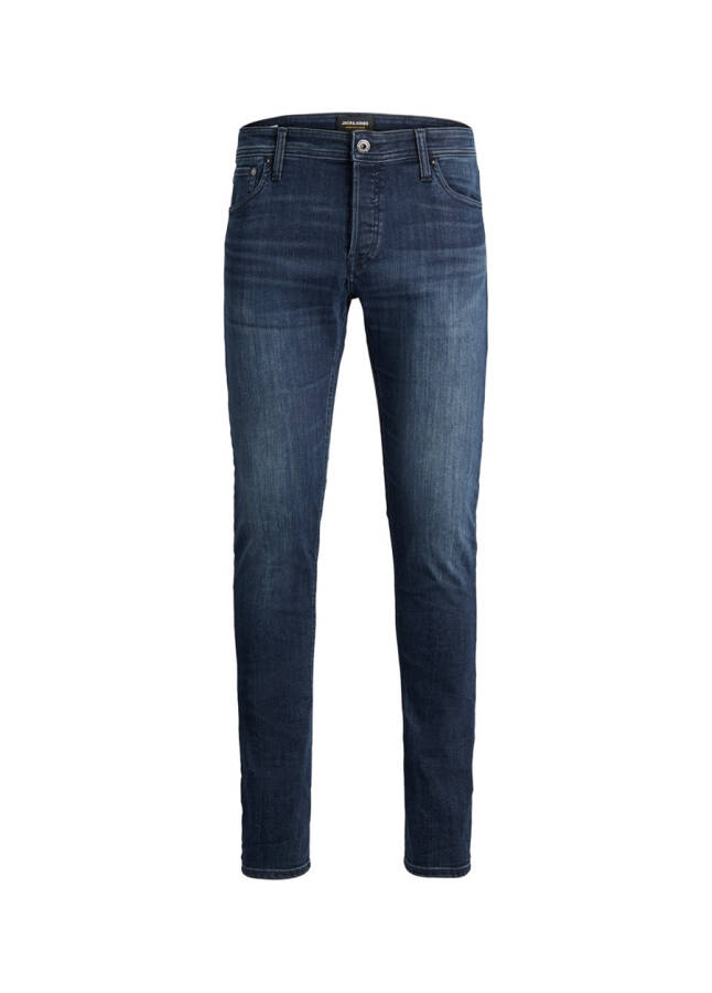 Jack & Jones 12173407 Erkaklar uchun past bel Slim Fit Denim shimlari - 13