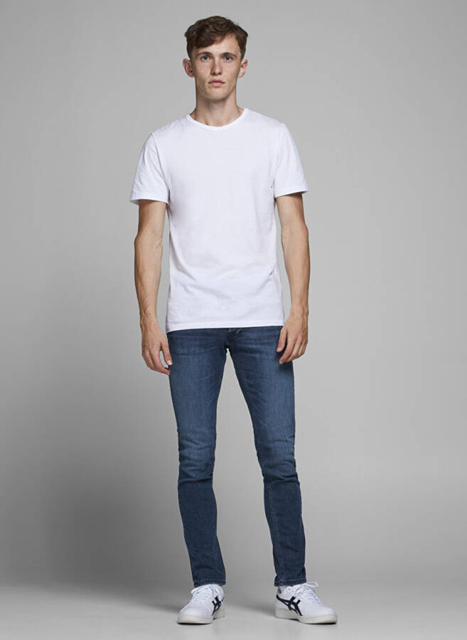 Jack & Jones 12173407 Erkek Slim Fit Denim Pantolon - 1