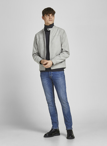 Jack & Jones 12184473_JJIGLENN JORIGINAL MF 031 Erkaklar uchun past bel skinny fit jinsi shim - 2