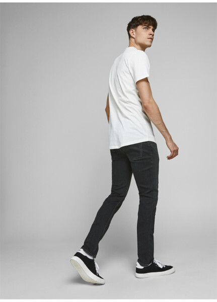 Jack & Jones 12190854_JJIGLENN JJORIGINAL AM 809 Erkaklar uchun past bel skinny fit jinsi shimlari - 9