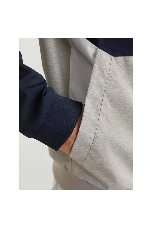 JACK & JONES 12200208 ERKAK KAPÜŞONLU MEVSIMLIK MONT-Sky Captain - 6