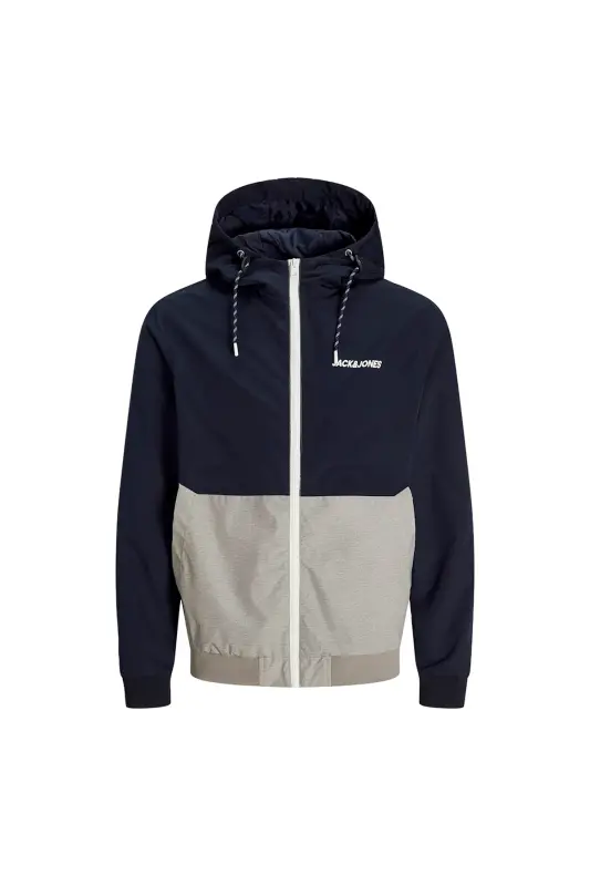 JACK & JONES 12200208 ERKAK KAPÜŞONLU MEVSIMLIK MONT-Sky Captain - 7