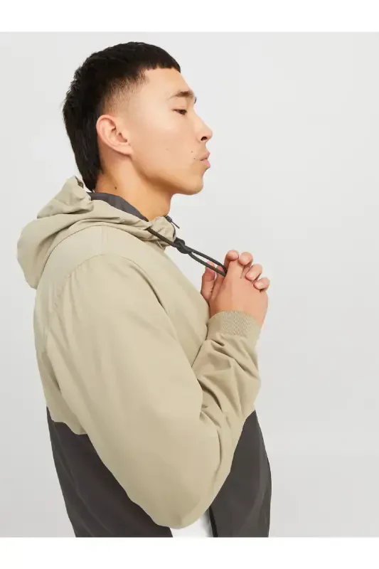 JACK & JONES 12200208 ERKEK KAPÜŞONLU MEVSİMLİK MONT-Coriander - 2