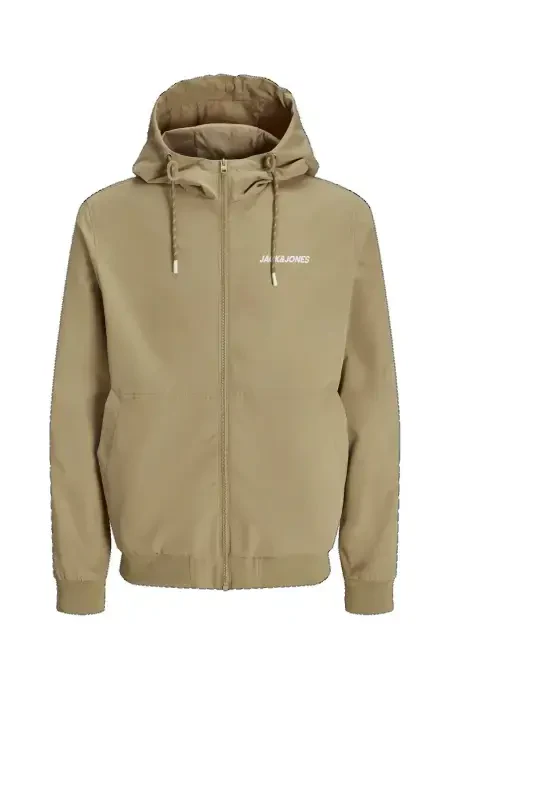 JACK & JONES 12200208 MEN'S HOODED SEASONAL JACKET-Crockery - 2