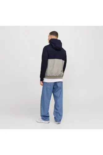JACK & JONES 12200208 ERKEK KAPÜŞONLU MEVSİMLİK MONT-Sky Captain - JACK & JONES (1)