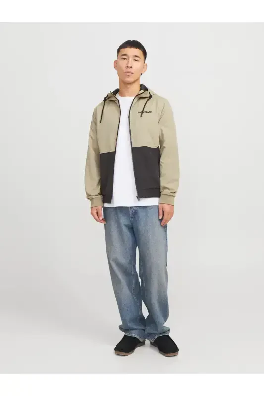 JACK & JONES 12200208 МУЖСКАЯ КУРТКА-ВЕТРОВКА С КАПЮШОНОМ-Coriander - 6