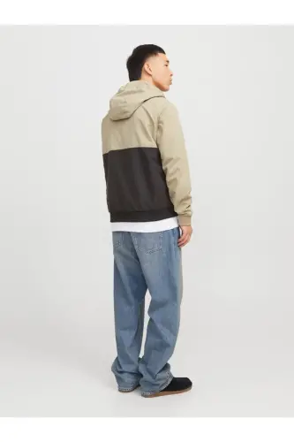 JACK & JONES 12200208 МУЖСКАЯ КУРТКА-ВЕТРОВКА С КАПЮШОНОМ-Coriander - JACK & JONES (1)