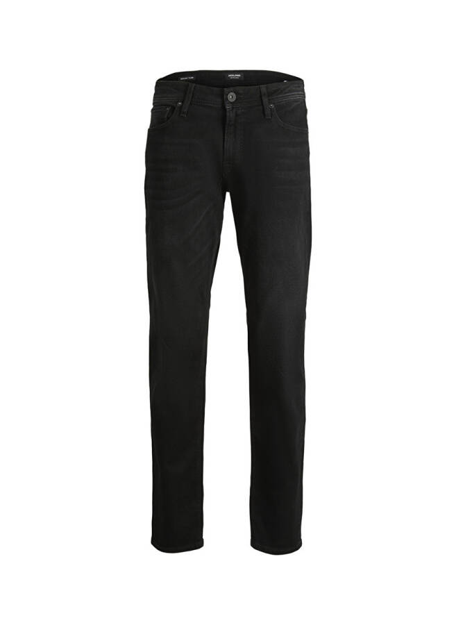 Jack & Jones 12202099_JJITIM JJORIGINAL CJ 789 N Black Men's Regular Waist Slim Straight Denim Jeans - 3