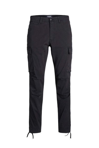 Jack Jones 12216664 Kargo Cep Pantolon - Siyah - 31 - 7