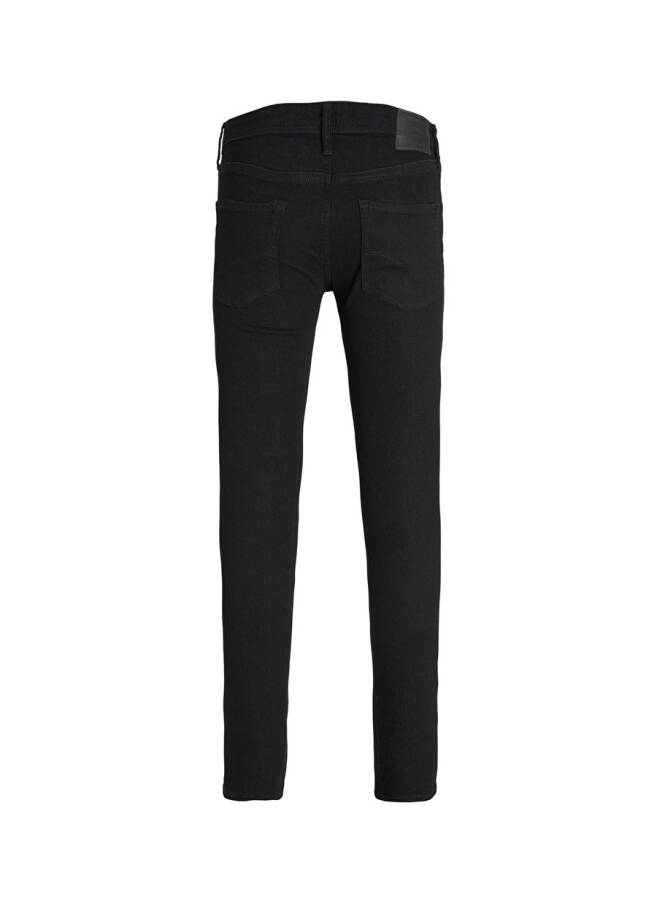 Jack & Jones 12237365_JJILIAM JJORIGINAL MF 773 Black Men's Low Waist Skinny Fit Denim Jeans - 4