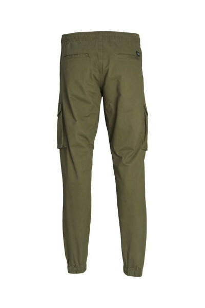 Jack Jones 12242264 Jpstkane Jjnoah Cuffed Men's Cargo Pants Khaki Green - 2