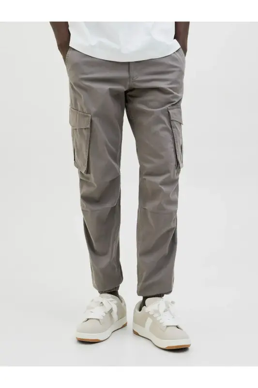 JACK & JONES 12242264 KARGO PANTOLON - Granite Grey - 3