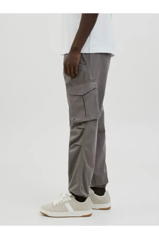 JACK & JONES 12242264 KARGO PANTOLON - Granite Grey - 7