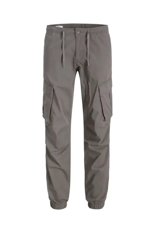 JACK & JONES 12242264 KARGO PANTOLON-Granite Grey - JACK & JONES