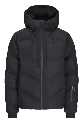 Jack Jones 12260482 Black Erkek Günlük Mont 12260482-BLACK Siyah - Siyah-J26048 - JACK & JONES (1)