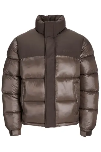 Jack Jones 12261846 Chocolate Brown Erkek Günlük Mont 12261846-CHOCOLATE-BROWN Kahverengi - 1846CHB-Kahverengi 