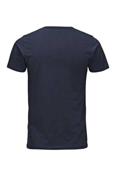 Jack Jones Basıc O-neck Tee S/s Noos Men's Tshırt 12058529 - MAVI - 6