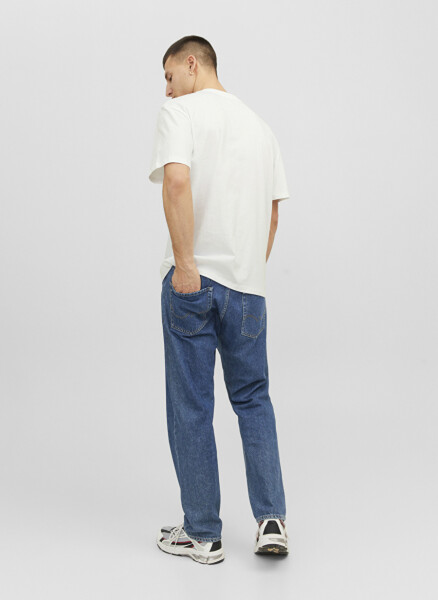 Jack & Jones Beyaz Yuvarlak Yaka Erkek T-Shirt - 6