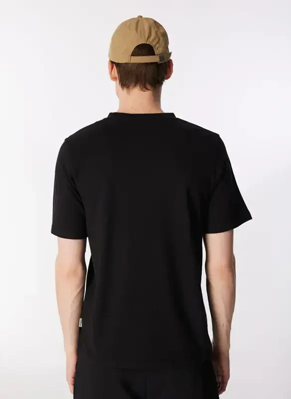 Jack & Jones Bisiklet Yaka Siyah Erkek T-Shirt JORLAFAYETTE PHOTO TEE SS CREW NECK - 5