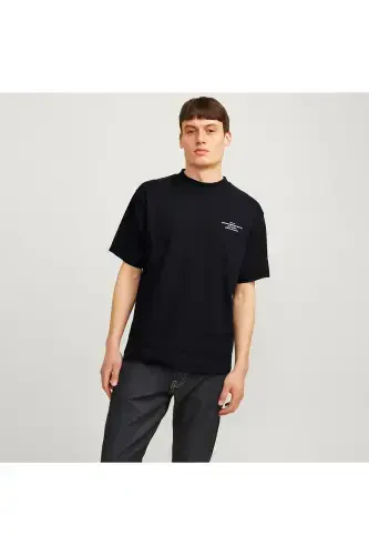 Jack Jones Blachad Brand Erkaklar uchun futbolka - 1