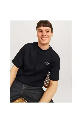 Jack Jones Blachad Brand Erkaklar uchun futbolka - 4