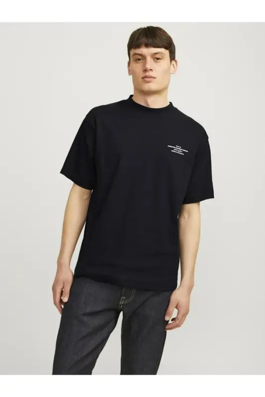 Jack Jones Blachad Brand Erkaklar uchun futbolka - 2