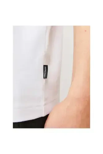 Jack Jones Blachad Brand Erkaklar uchun futbolkasi 12259357 - 5