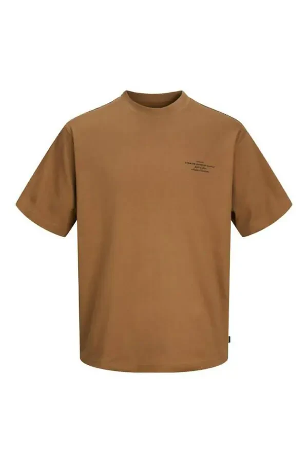 Jack Jones Blachad Brand Erkaklar uchun futbolkasi 12259357 - 1