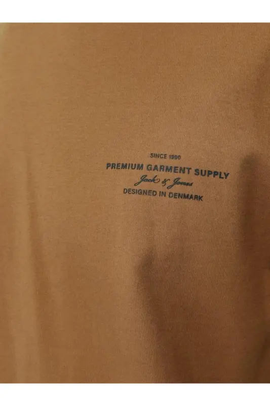 Jack Jones Blachad Brand Erkaklar uchun futbolkasi 12259357 - 7