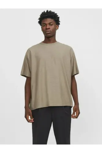 Jack Jones Blarubert Scoructure Erkek Tişört 12251348 - 2