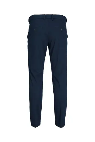JACK JONES Erkak Chino Shim 12237523-Navy Blazer - 7