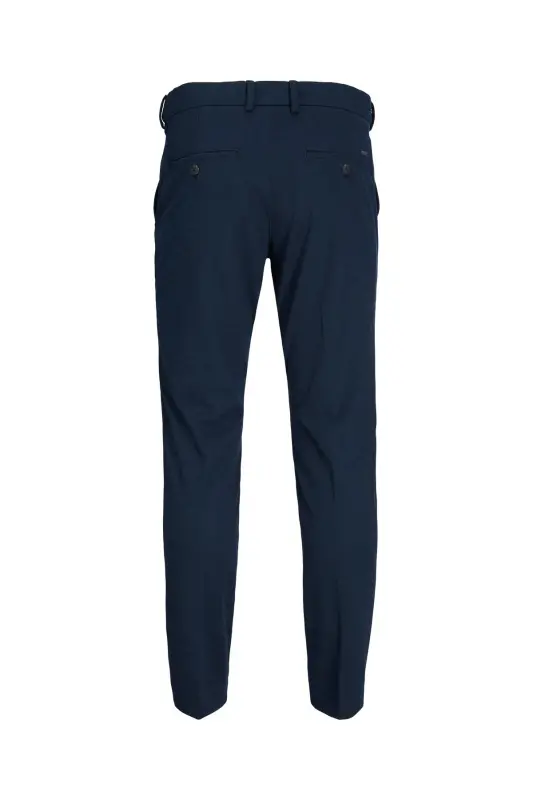 JACK JONES Erkak Chino Shim 12237523-Navy Blazer - 7