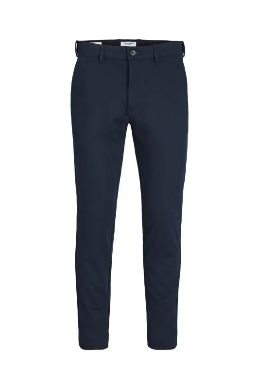 JACK JONES Erkak Chino Shim 12237523-Navy Blazer - 8