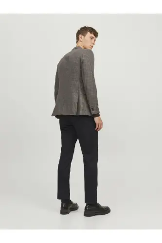 JACK JONES Erkak Chino Shim 12237523-Qora - 2