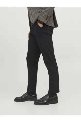 JACK JONES Erkak Chino Shim 12237523-Qora - 5