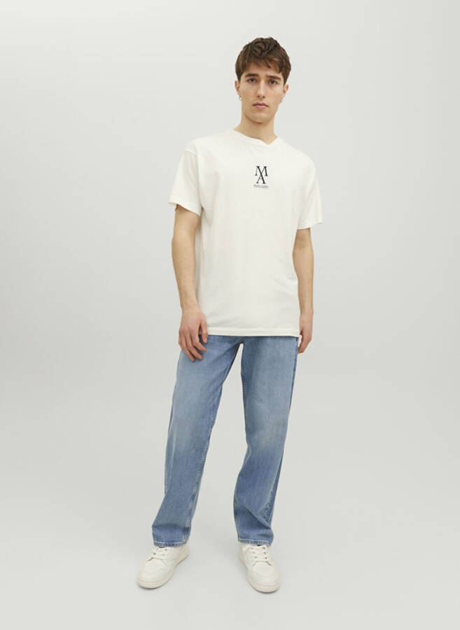 Jack & Jones Erkaklar Oq T-Shirt - 1