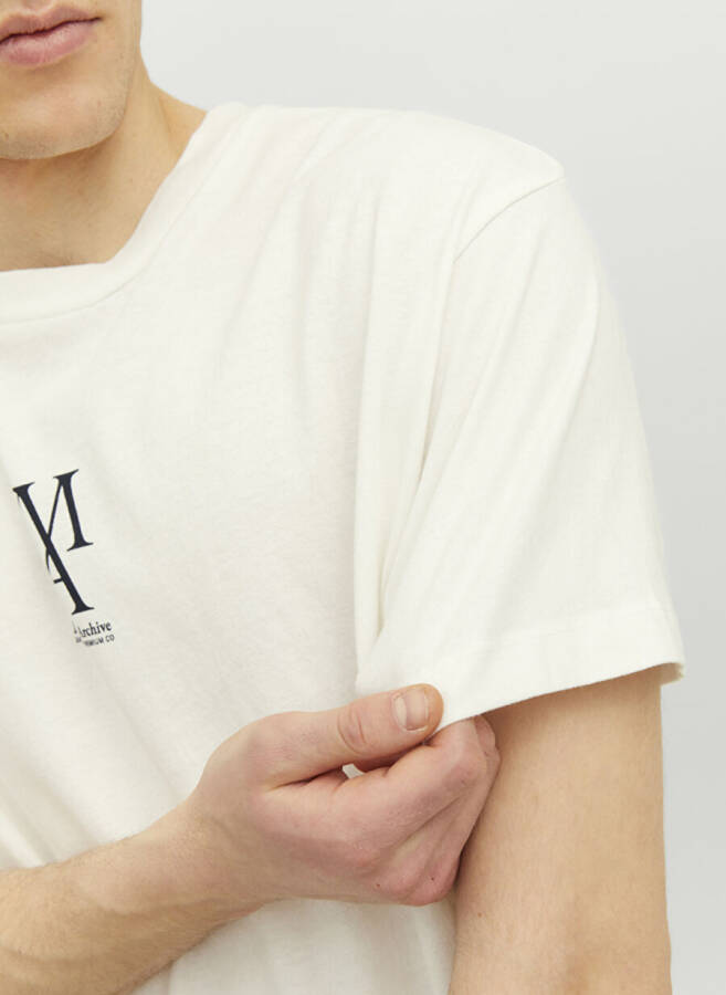 Jack & Jones Erkaklar Oq T-Shirt - 5
