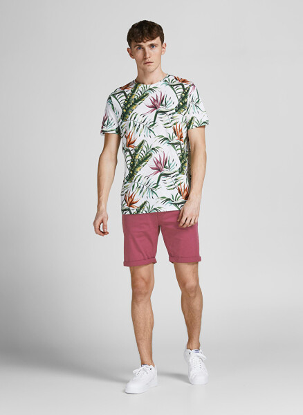 Jack & Jones Erkaklar uchun Shortsi, To'q pushti, 12201546_JPSTRICK JJORIGINAL - 2